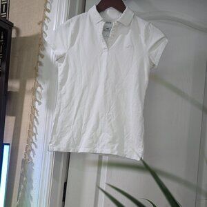 Hollister White Polo